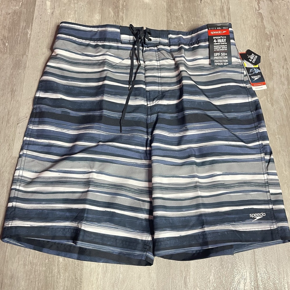 Speedo Swim trunks Size XXL 4-Way Comfort Stretch UPF 50+ Z-354